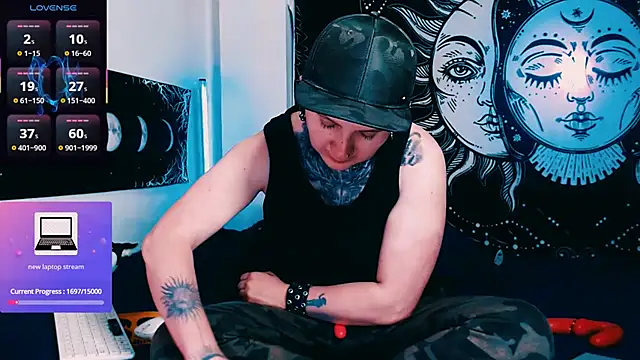 Marieblueeyes online show from February 19, 2026, 12:51 am