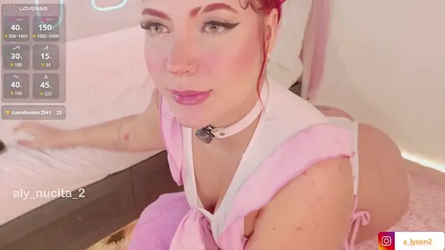 Snapshot of aly_nucita_ chatting on October 18, 2025, 11:45 am aly nucita  online show from October 18, 2025, 11:45 am