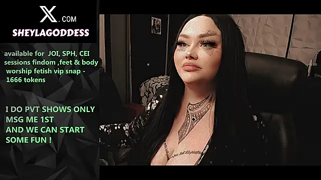 sheylagoddess11 online show from March 15, 2026, 10:06 pm