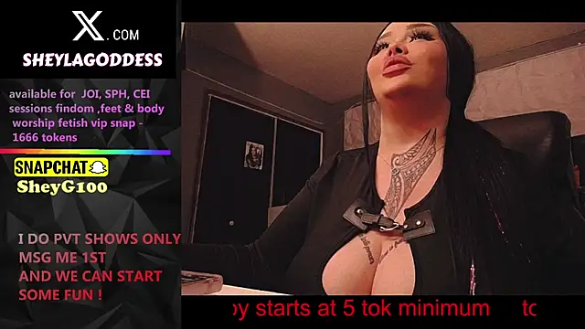 sheylagoddess11 online show from March 30, 2026, 1:12 pm