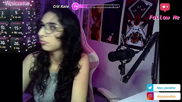 Abysparadise online show from November 1, 2025, 6:41 am