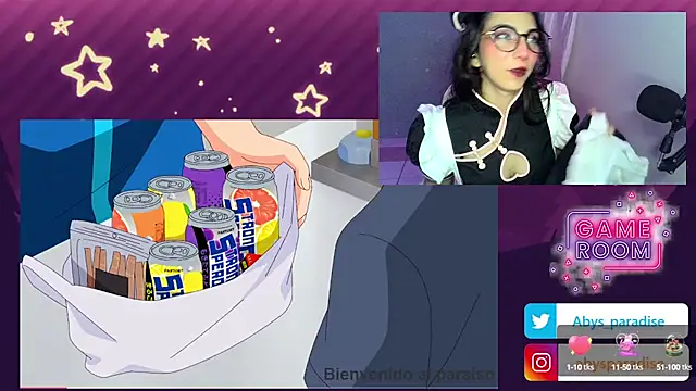 Abysparadise online show from September 11, 2025, 3:50 am