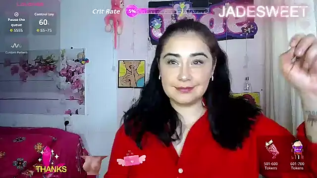 JADE SWEET2 online show from September 13, 2025, 4:07 pm
