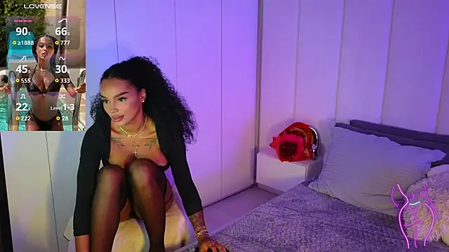 KimiBrown online show from October 8, 2025, 5:57 pm