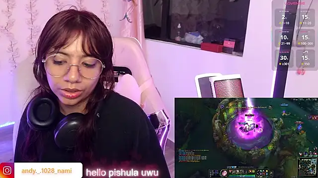 Snapshot of Nami_usagi chatting on February 25, 2026, 4:18 pm Nami usagi online show from February 25, 2026, 4:18 pm