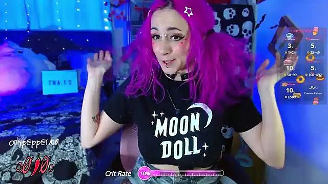 Snapshot of o0pepper0o chatting on January 17, 2025, 12:20 am o0pepper0o online show from January 17, 2025, 12:20 am