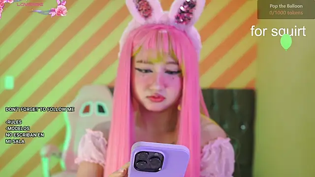 Snapshot of Pinkie_Princes chatting on January 16, 2025, 12:01 am Pinkie Princes online show from January 16, 2025, 12:01 am