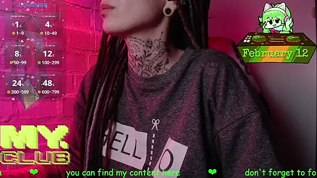 Witch Emma online show from February 12, 2026, 7:24 pm