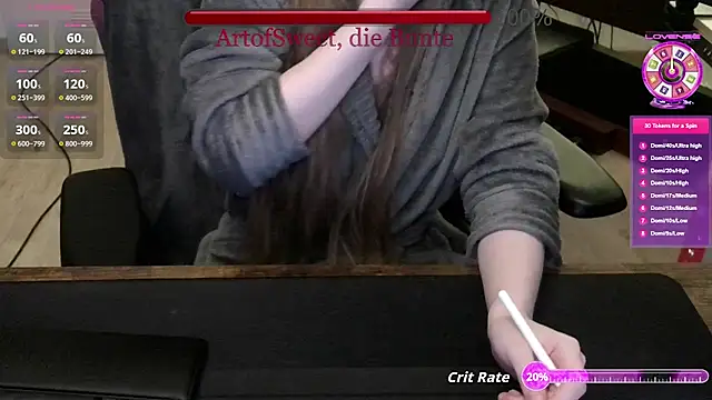 ArtofSweet online show from July 23, 2026, 7:43 pm