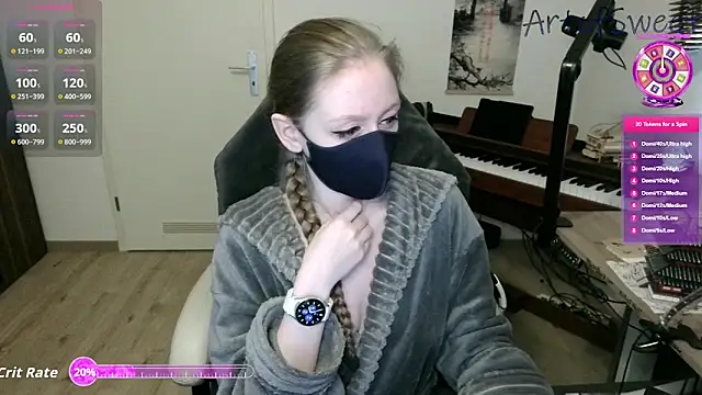 ArtofSweet online show from October 21, 2025, 5:56 pm