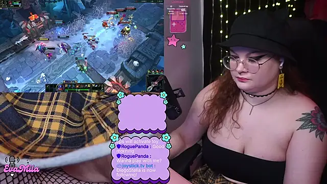 Snapshot of evamila chatting on March 23, 2026, 3:56 pm evamila online show from March 23, 2026, 3:56 pm