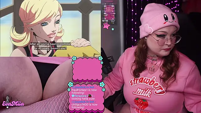 Snapshot of evamila chatting on March 21, 2026, 12:01 am evamila online show from March 21, 2026, 12:01 am