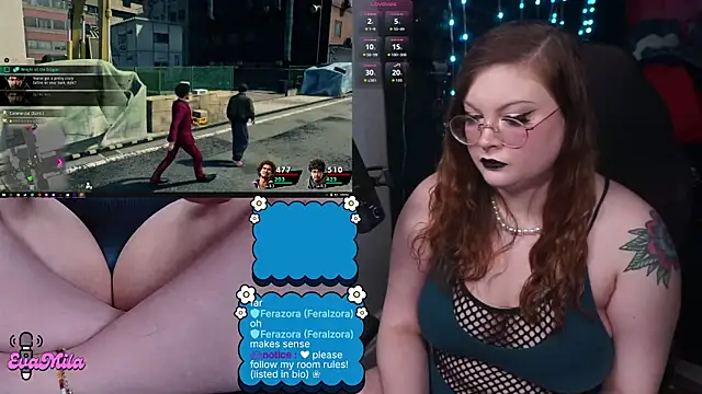 Snapshot of evamila chatting on March 4, 2026, 12:51 am evamila online show from March 4, 2026, 12:51 am