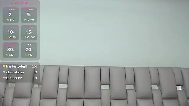 Kittywhiteass online show from October 11, 2025, 1:01 pm