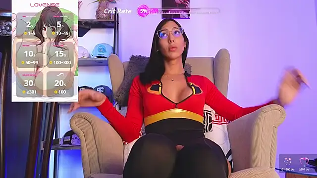 Herazuline online show from April 18, 2026, 7:51 pm