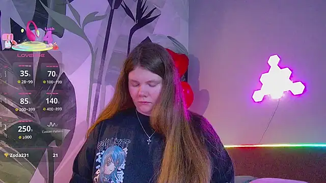 RubyValen online show from March 12, 2026, 1:11 am