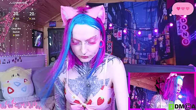 Snapshot of NekoCyber chatting on July 2, 2026, 4:51 am NekoCyber online show from July 2, 2026, 4:51 am