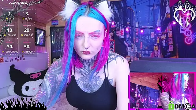 Snapshot of NekoCyber chatting on July 29, 2026, 4:44 am NekoCyber online show from July 29, 2026, 4:44 am