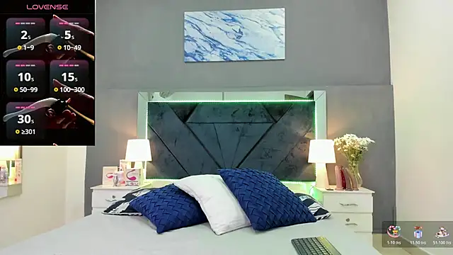 Lauralove 69 online show from November 18, 2025, 7:50 pm