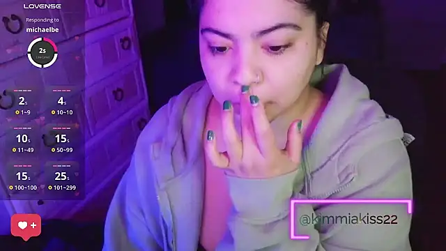 kimmiakiss22 online show from March 15, 2026, 1:56 am