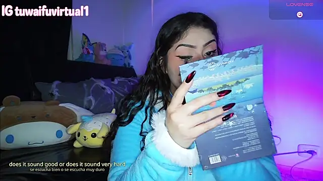 TuWaifuVirtual1 online show from October 24, 2025, 12:53 am