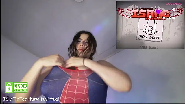 Snapshot of TuWaifuVirtual1 chatting on June 25, 2026, 2:20 am TuWaifuVirtual1 online show from June 25, 2026, 2:20 am