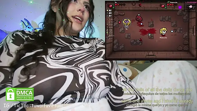 Snapshot of TuWaifuVirtual1 chatting on July 14, 2026, 2:16 am TuWaifuVirtual1 online show from July 14, 2026, 2:16 am