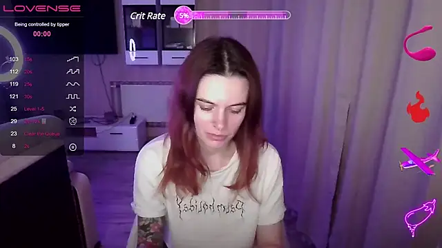 RinaDevil online show from March 3, 2025, 8:43 pm