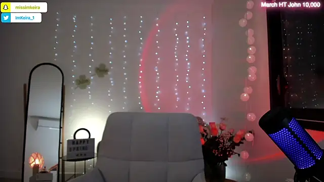 ImKeira online show from March 10, 2026, 7:51 pm