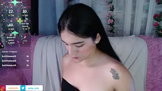 Snapshot of Saray_Cute_ chatting on February 8, 2025, 5:18 pm Saray Cute online show from February 8, 2025, 5:18 pm