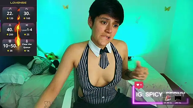 9 Fernanda 9 online show from May 1, 2026, 8:25 pm