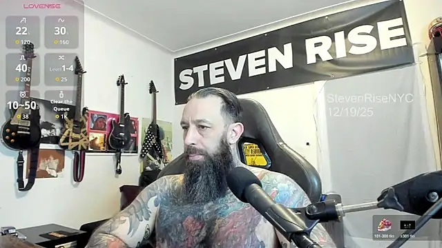 StevenRiseNYC online show from December 20, 2025, 1:47 pm