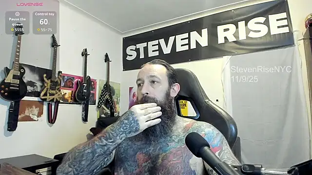StevenRiseNYC online show from November 11, 2025, 2:39 am